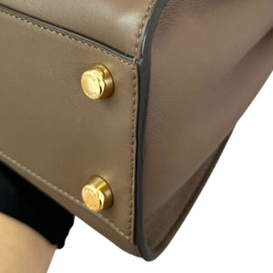 Peekaboo Iseeu Small Calfskin Leather Taupe GHW