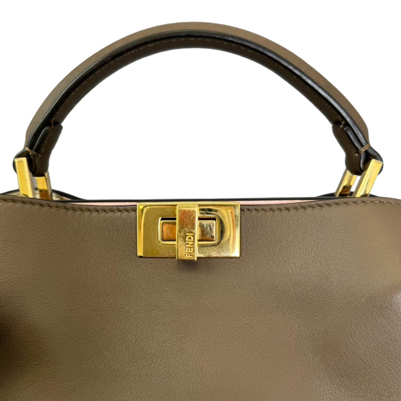 Peekaboo Iseeu Small Calfskin Leather Taupe GHW