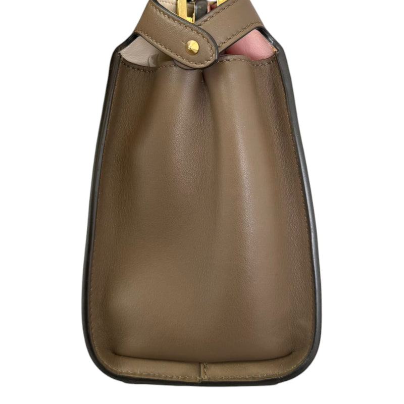 Peekaboo Iseeu Small Calfskin Leather Taupe GHW