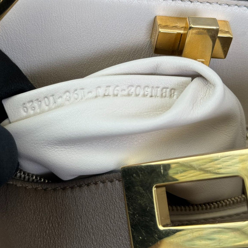 Peekaboo Iseeu Small Calfskin Leather Taupe GHW