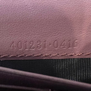 Dionysus Chain Wallet Mini GG Supreme Monogram Blooms Beige Multicolor