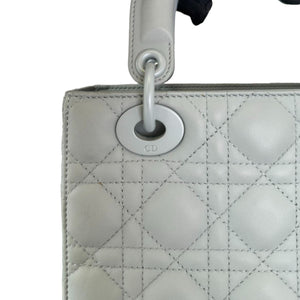 My ABCDior Lady Dior Small Ultra Matte Calfskin Grey