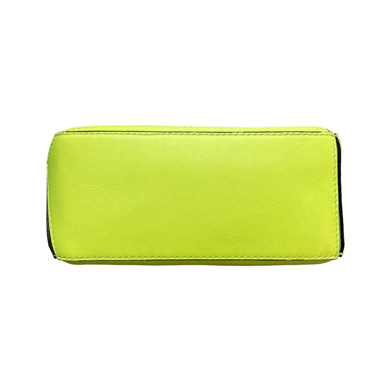 Puzzle Bag Mini Calfskin Yellow SHW