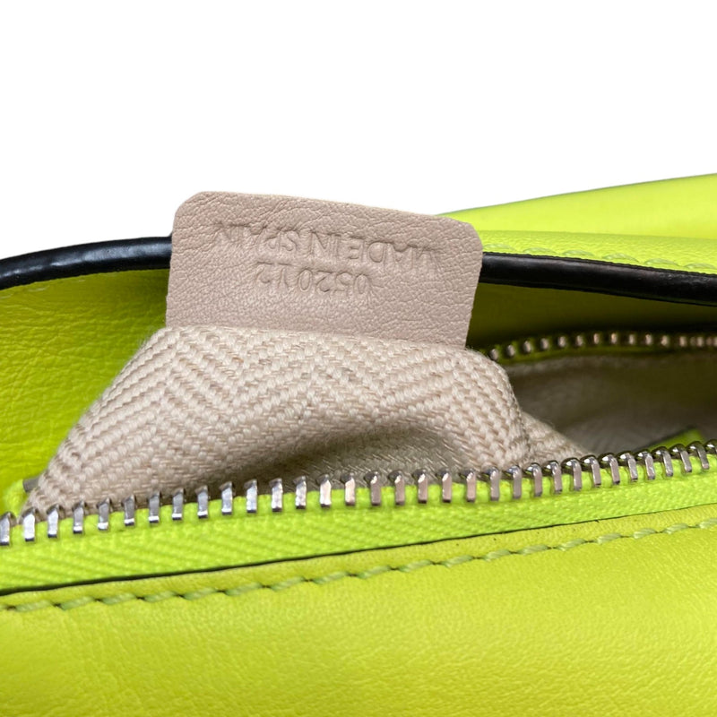 Puzzle Bag Mini Calfskin Yellow SHW