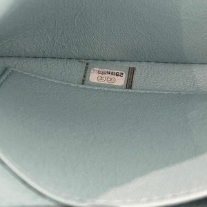 Trendy CC Flap Small Lambskin Quilted Light Blue GHW