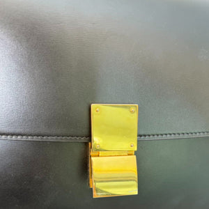 Classic Box Flap Medium Calfskin Black GHW
