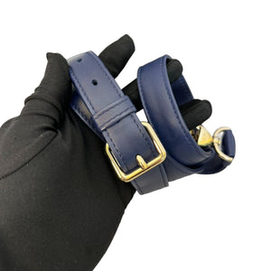 Lady Dior Medium Lambskin Cannage Navy GHW