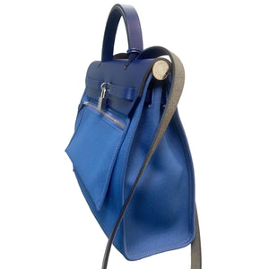 Herbag Zip 31 PM Canvas Blue PHW