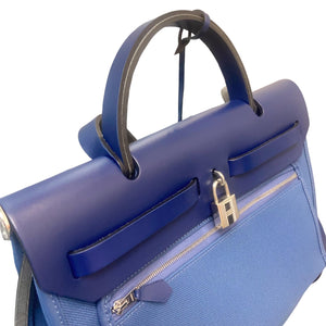 Herbag Zip 31 PM Canvas Blue PHW