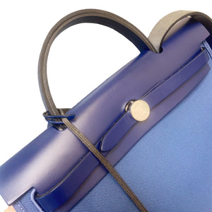 Herbag Zip 31 PM Canvas Blue PHW