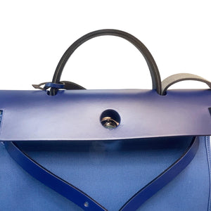 Herbag Zip 31 PM Canvas Blue PHW