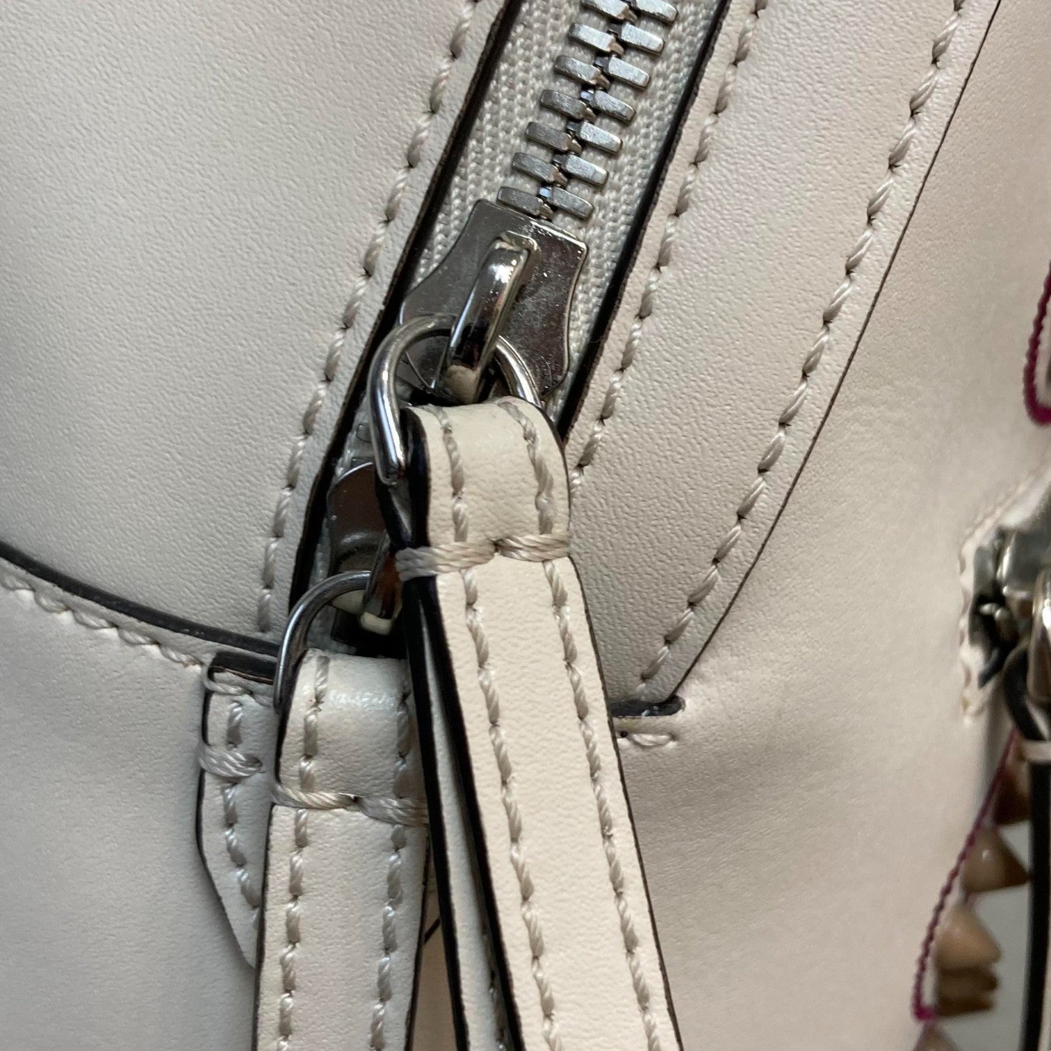 fendi backpack mini white Fendi Liberty Flowers and Bows Backpack Mini Vitello Off White – Bag  Religion