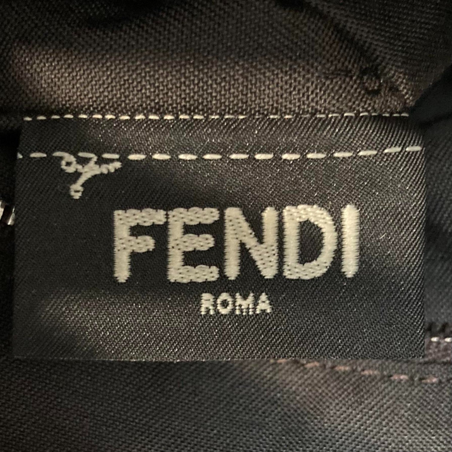 Fendi Liberty Flowers and Bows Backpack Mini Vitello Off White - Main Image