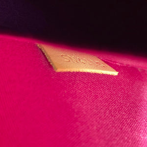 Alma PM Vernis Patent Dark Pink GHW