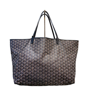 Goyardine Saint Louis GM Canvas Black