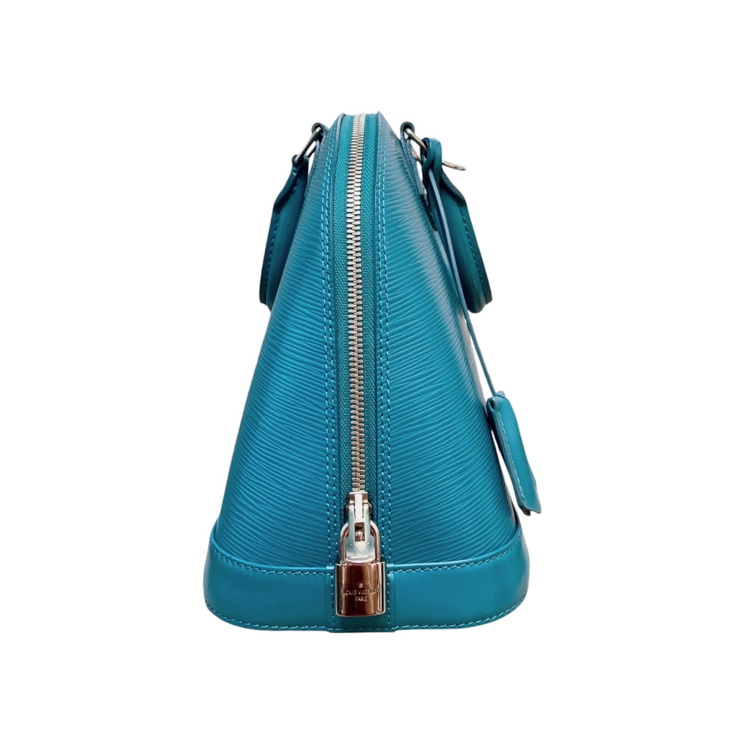 Louis Vuitton Epi Leather Boston Bag, Blue