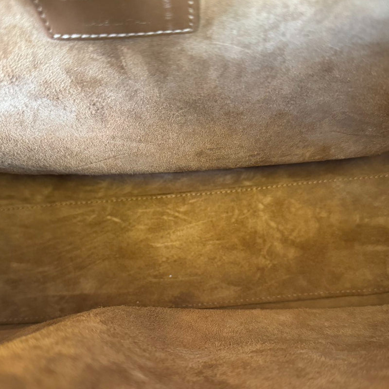 Lady Dior Lambskin Cannage Brown GHW