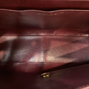 Jumbo Flap XL Shoulder Lambskin Black GHW