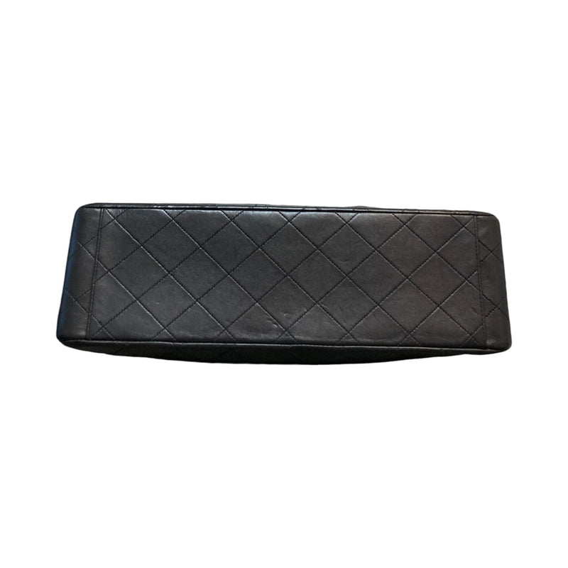 Jumbo Flap XL Shoulder Lambskin Black GHW