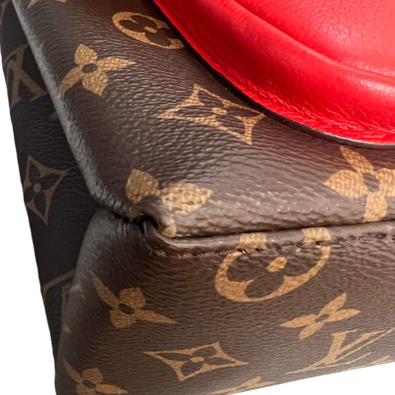 Marignan Coquelico Monogram Canvas Brown Red