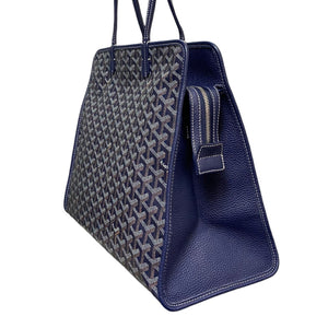 Sac Hardy Pet Carrier PM Goyardine Canvas Navy SHW