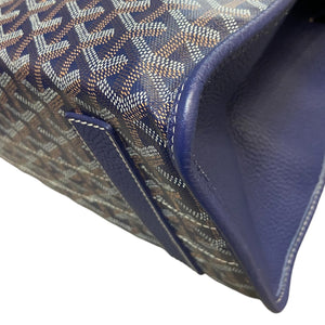 Sac Hardy Pet Carrier PM Goyardine Canvas Navy SHW