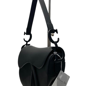 Saddle Bag Ultra Matte Calfskin Black BHW