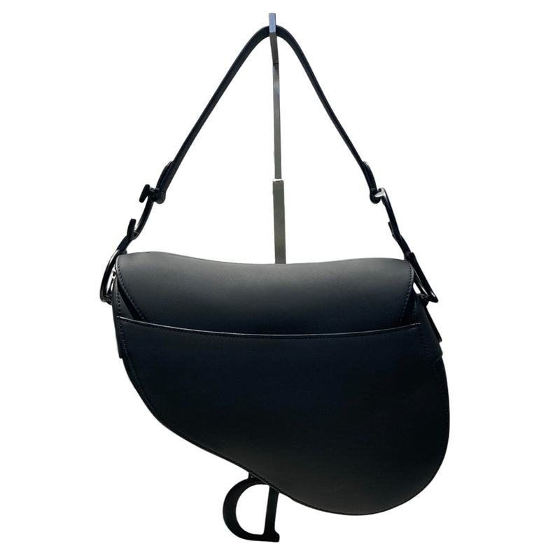 Saddle Bag Ultra Matte Calfskin Black BHW