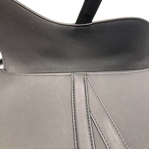 Saddle Bag Ultra Matte Calfskin Black BHW