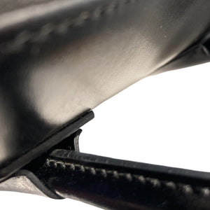 Antigona Medium Shiny Calfskin Black SHW