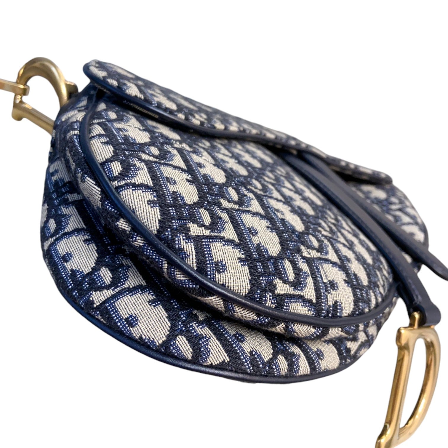 Dior Jacquard Oblique Saddle Bag - Luxe Du Jour