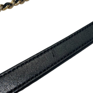 CC Filigree Flap Small Caviar Quilted Black GHW