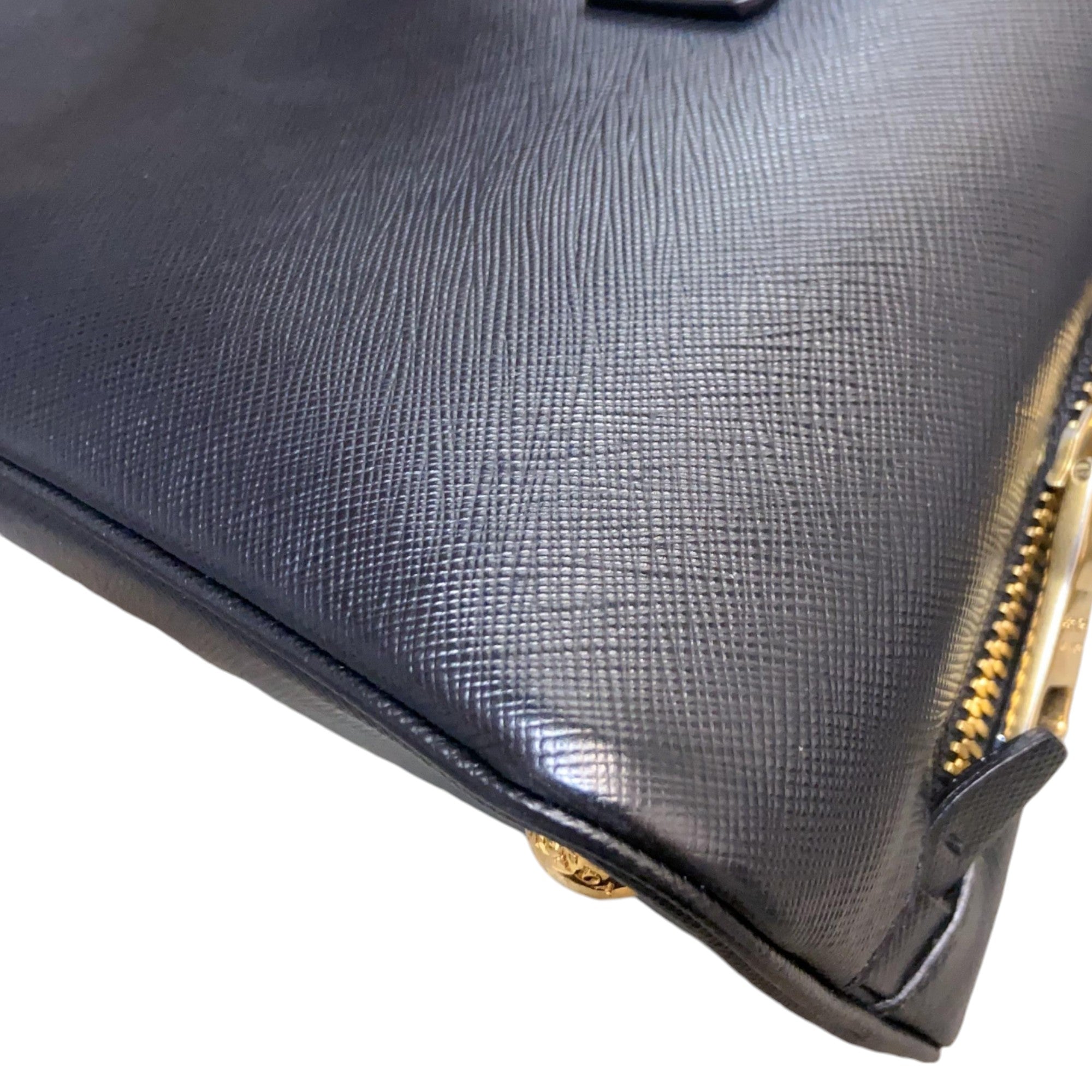 ショルダーバッグ・ポシェット PRADA PROMENADE BAG BLACK IN SAFFIANO Prada Black Saffiano Lux Leather Small Promenade Bag BL0838