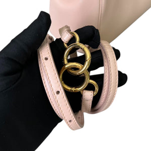 Peekaboo Iconic Satchel Mini Nappa Leather Nude GHW