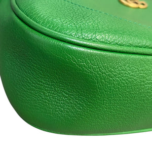 Aphrodite Small Shoulder Leather Green GHW