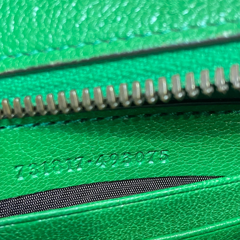 Aphrodite Small Shoulder Leather Green GHW