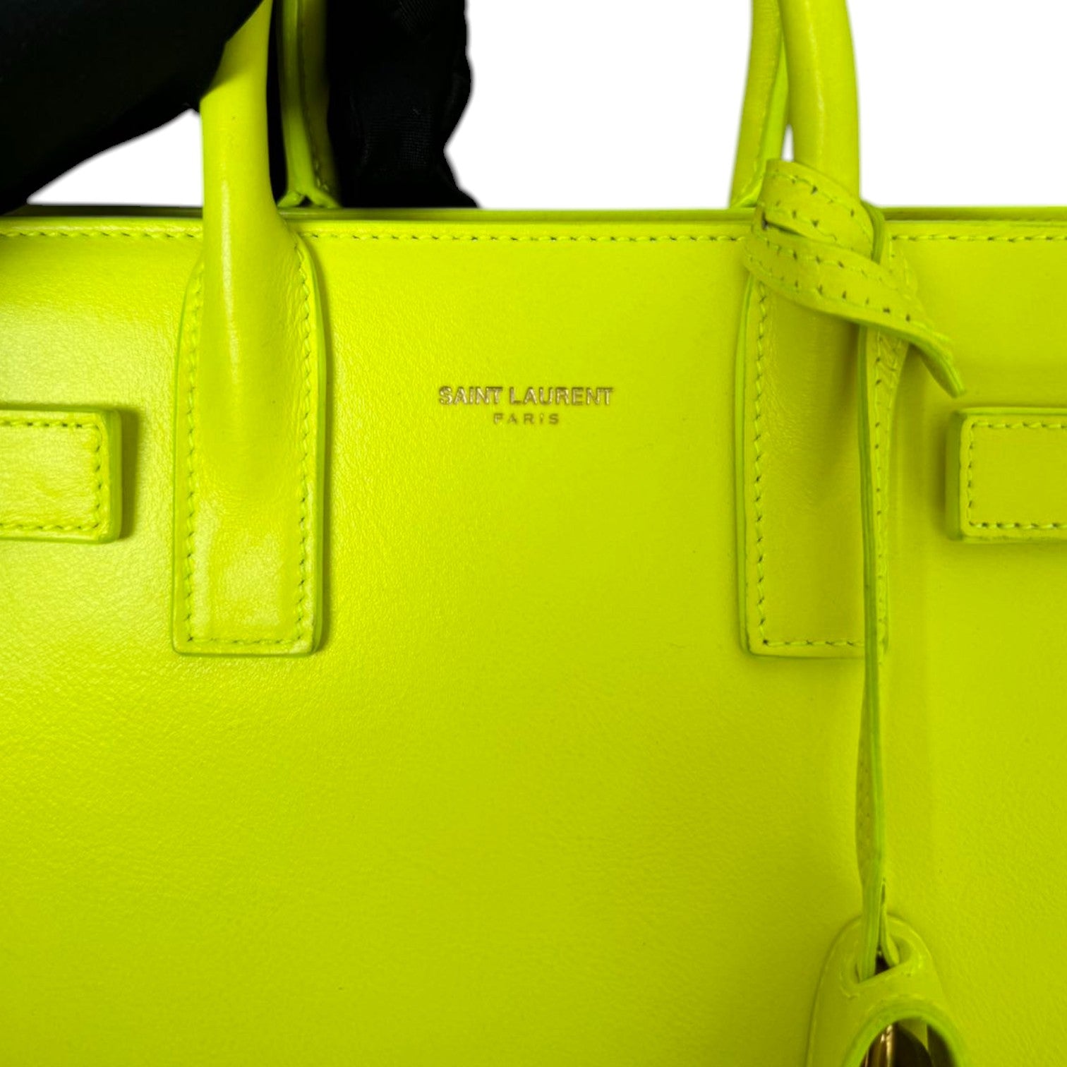 Neon Green Saint Laurent Neon Yellow Bag Lime Green Ysl Bag