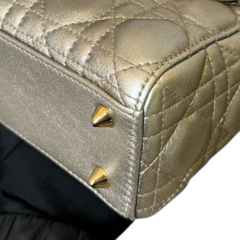 Lady Dior My ABCDior Small Lambskin Rose Gold GHW