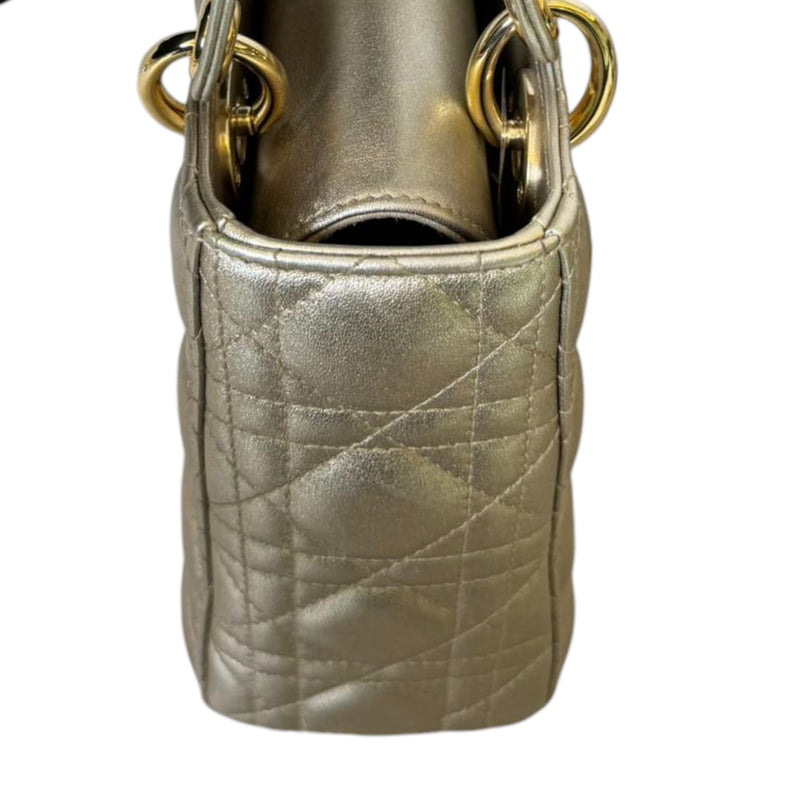 Lady Dior My ABCDior Small Lambskin Rose Gold GHW