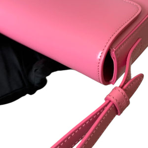 Triomphe Shoulder Shiny Calfskin Pink GHW