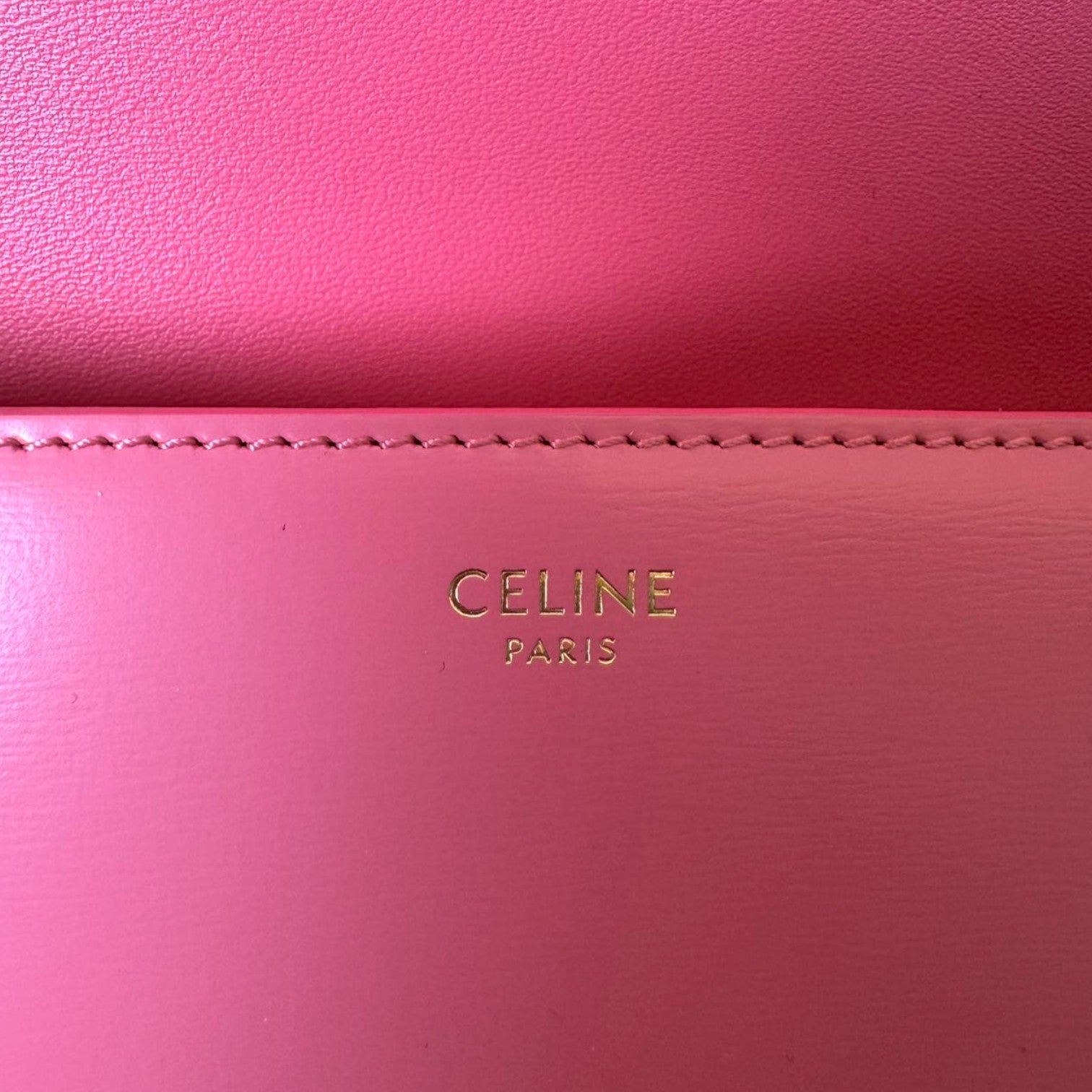セリーヌ CELINE リード CANDY PINK MEDIUM TILLY BAG IN shiny calfskin - Bleached Pink | CELINE