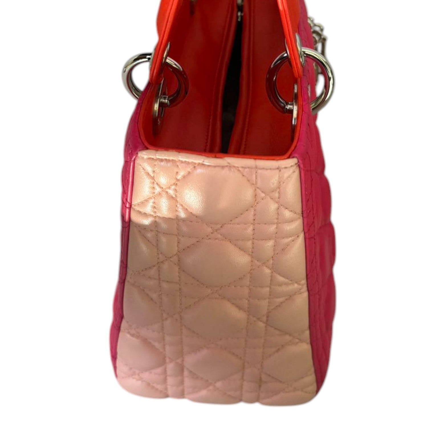 DIOR LADY ミディアムバッグ DIOR | Lady Dior バッグ ミディアム カナージュ ラムスキン