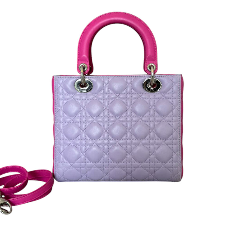 ブランドバッグ 人気ランキング2024 Dior Lady Dior Christian Bi-Color Pink Lambskin Medium 香水(女性用)
