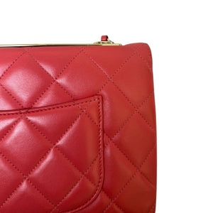 Trendy CC Flap Small Lambskin Quilted Pink GHW