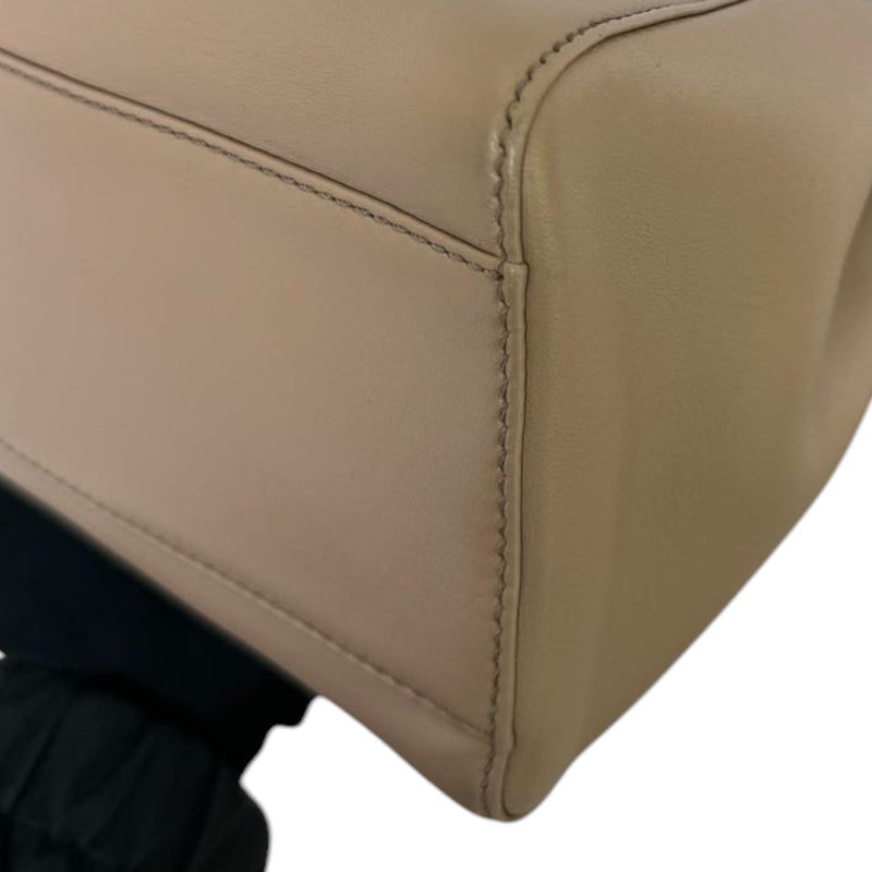 Peekaboo Mini Top Handle Nappa Beige GHW