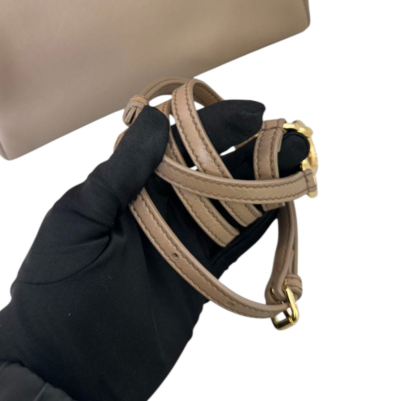 Peekaboo Mini Top Handle Nappa Beige GHW