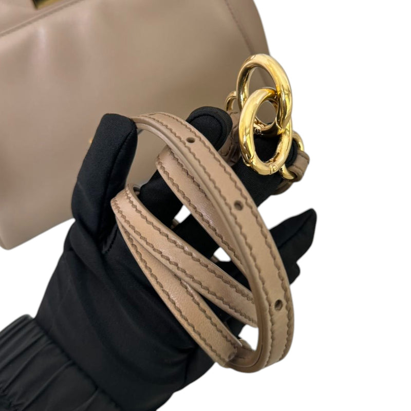 Peekaboo Mini Top Handle Nappa Beige GHW
