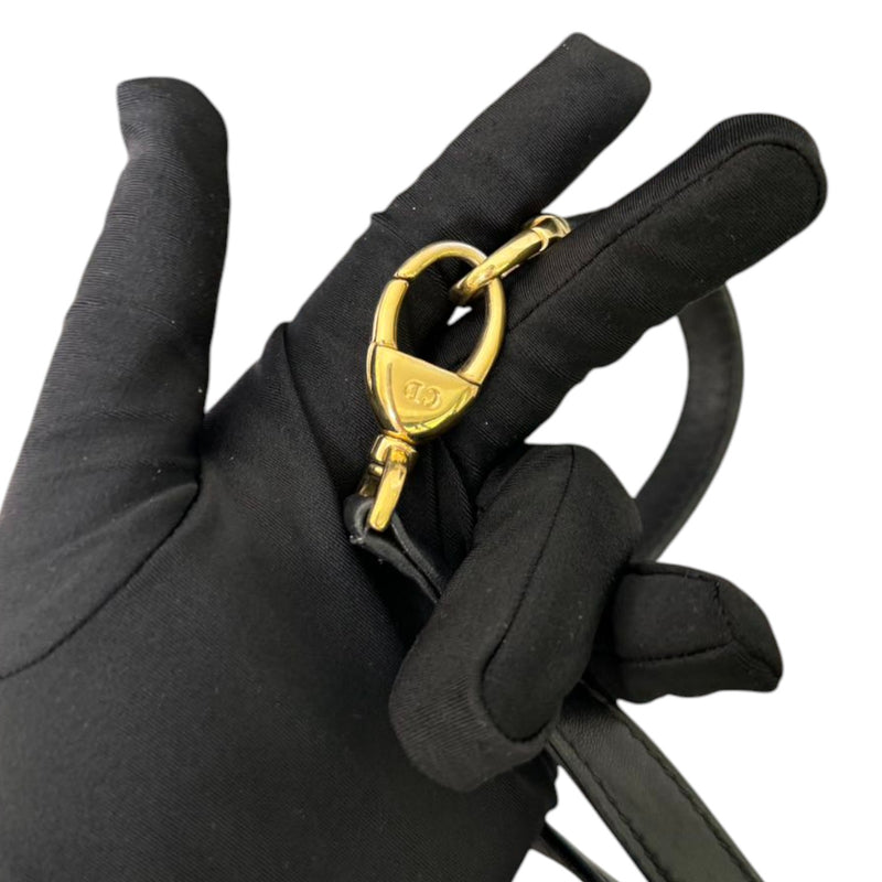 Lady Dior Large Lambskin Quilted Black GHW