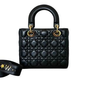 My ABCDior Lady Dior Small Lambskin Black GHW