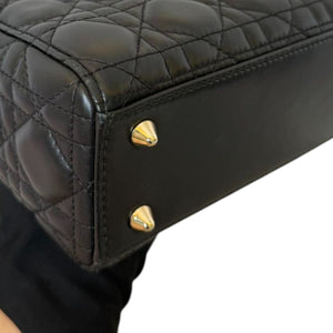 My ABCDior Lady Dior Small Lambskin Black GHW